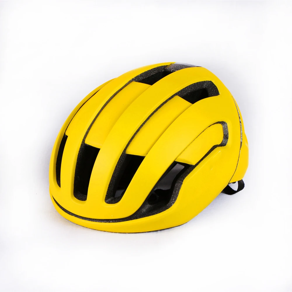 Air OMNE велосипедный шлем для гонок, шоссейного велосипеда, аэродинамический мужской шлем для спорта, аэро, велосипедный шлем Casco Ciclismo - Цвет: Yellow