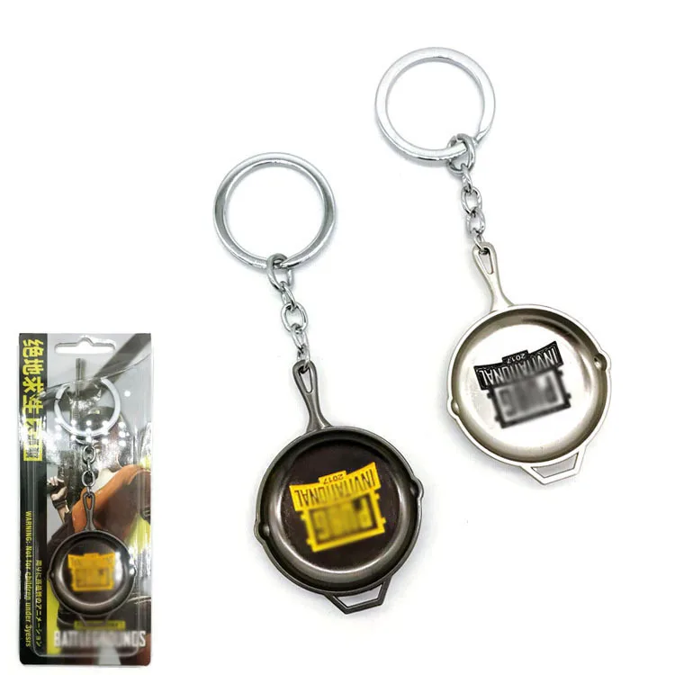 Джедай битва Ройал с плоским дном пубг брелок кулон сплав с плоским дном горшок игра курица сопутствующие продукты Аксессуары