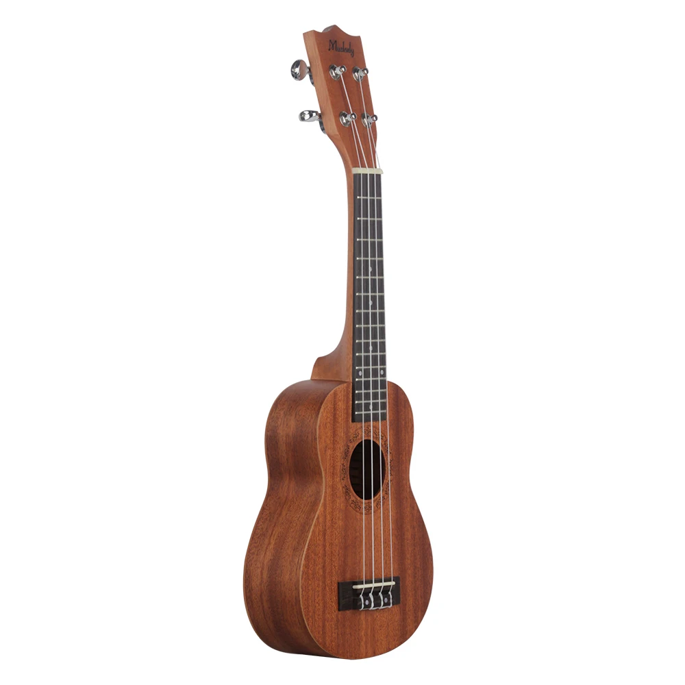 Muslady 21 дюймов сопрано укулеле Ukelele красное дерево струнный инструмент