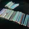 30pcs Defective Long Optical Glass Prism 7.2cm Length Colorful Crafts Decorative Prism Rainbow Strip Prism ► Photo 1/6