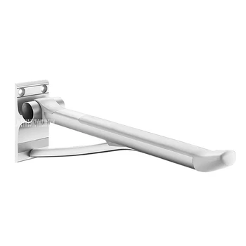 

8917 Toilet Aluminum Alloy Safety Barrier Free Grab Bar Bathroom Antiskid Folding Toilet Handrail For Elderly Pregnant Disabled