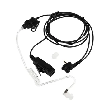 

Black PTT Walkie Talkie Earphone In-Ear Acoustic Air Tube Earpiece Security Accessories Lightweight Two Way For Motorola MTP850