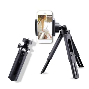 

Live Broadcast Portable Handheld Mini Foldable Accessories Tripod Stand Durable Stabilizer Holder Base Universal Mobile Phone