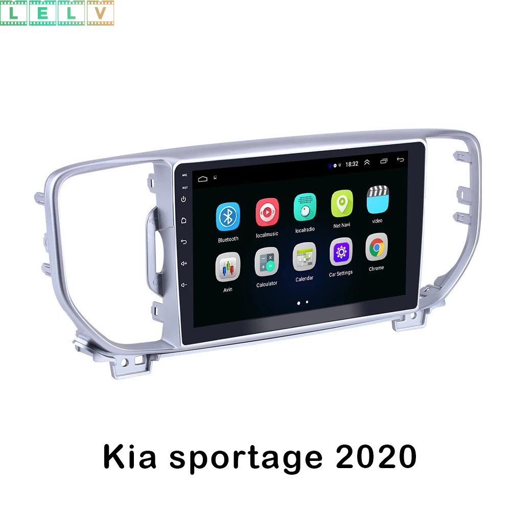 Lelv KIA Sportage мультимедийный Стерео dvd Автомобильный экран android Автомагнитола 2Din Стерео gps навигация Мультимедиа