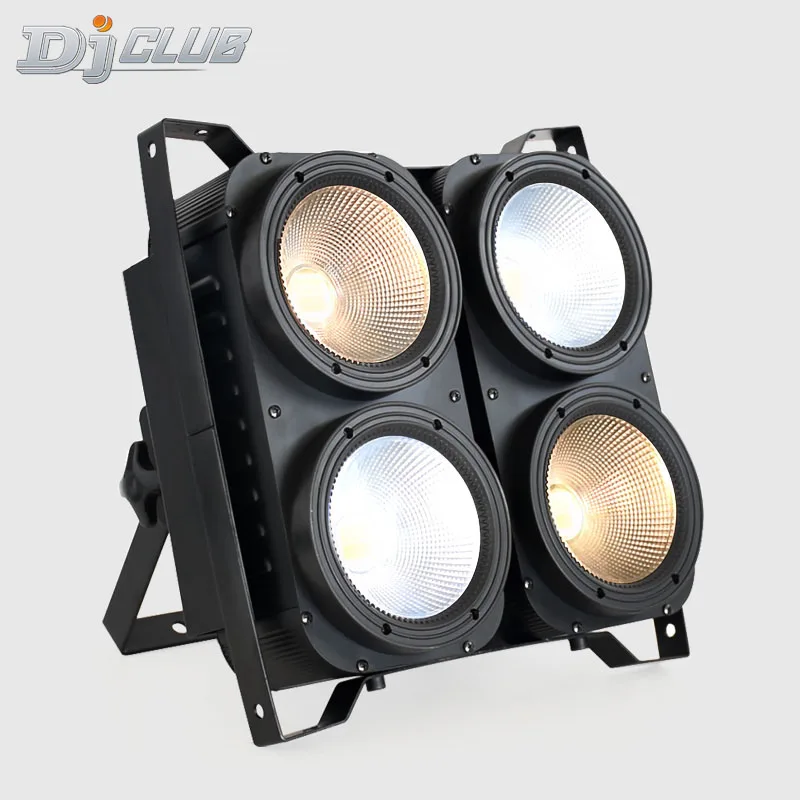 

High Brightness Dj Wash Cob Led Par 4X100W 2In1 Dmx 512 Control Warm White Stage Bar Par Light
