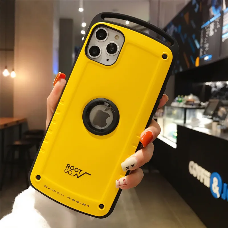 Чехол с защитой от падения ROOT GO для iPhone 12 Pro гибридный бронированный