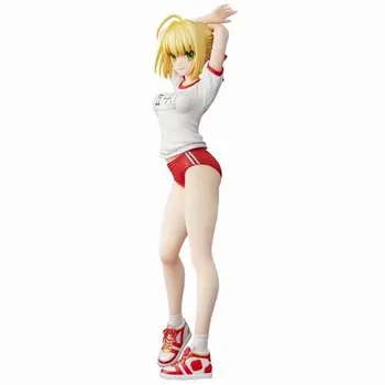 

25cm Fate Grand Order Fate/Stay Night saber sports Anime sexy Figure Toy Collection Model Toy Action figure for friends gift