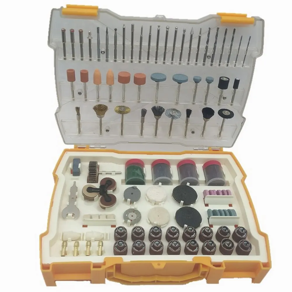 

302pcs Electric Grinder Rotary Tool Accessory Bit Set for Dremel Grinding Sanding Polishing Disc Wheel Tip Cutter Drill Disc