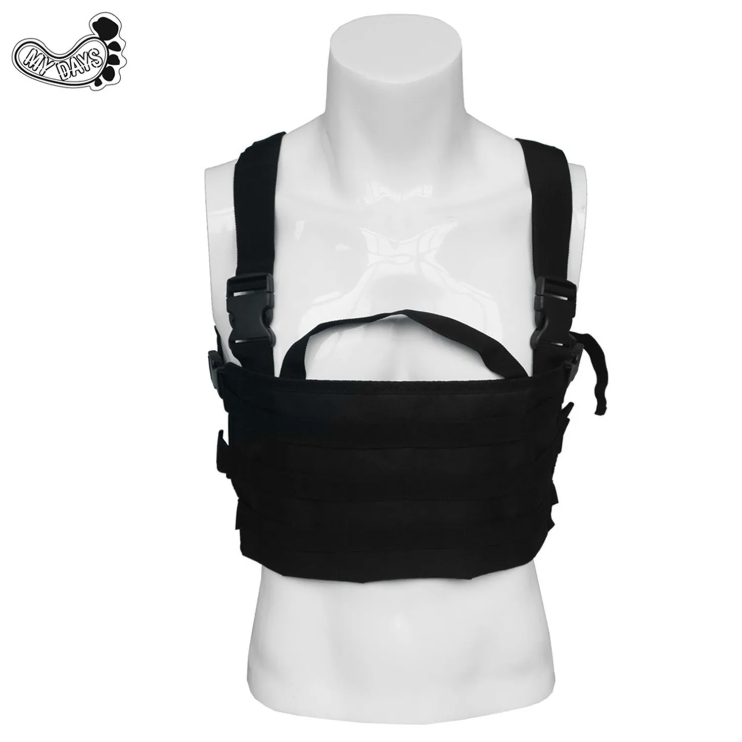 Многофункциональный Molle открытый выживания Открытый кантри тактический жилет CS Регулируемая тактическая сумка через плечо