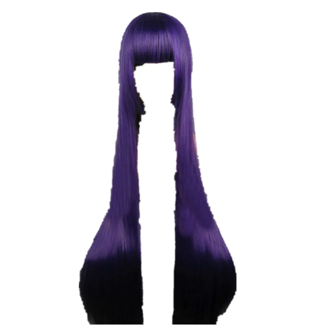 

Inu x Boku SS Shirakiin Ririchiyo Long Straight Anime purple long cosplay costume wig