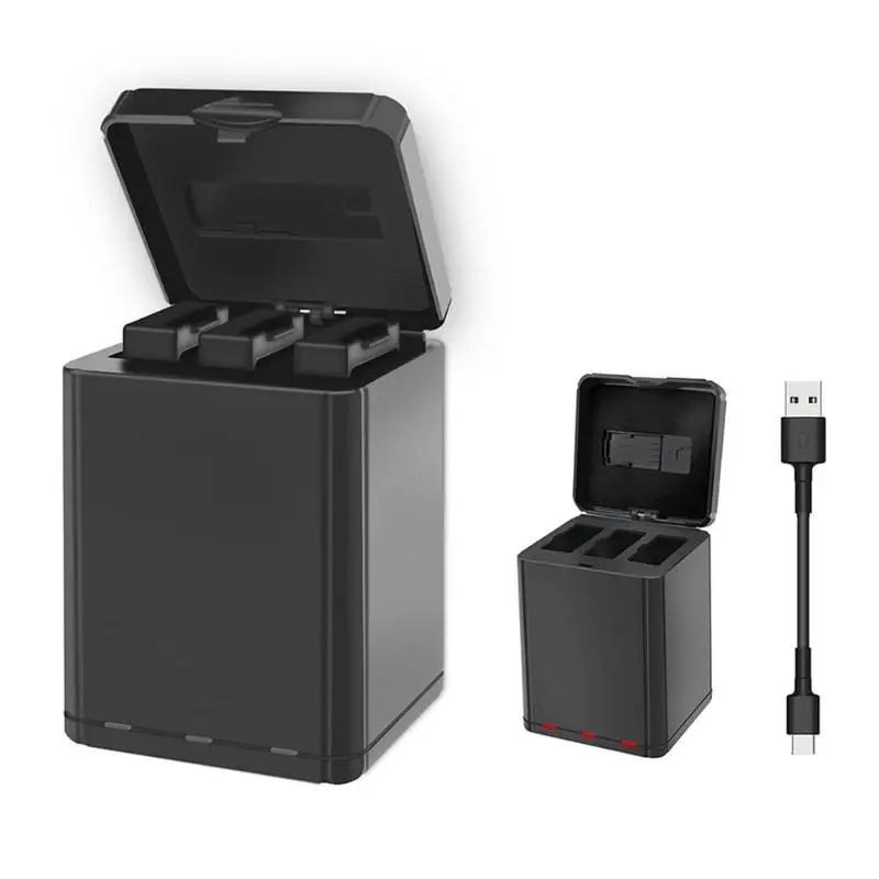 Зарядное устройство для смартфона, зарядное устройство для аккумулятора type-C, чехол для быстрой зарядки, зарядное устройство для батареи дрона, 4,35 В, 3 А, для батареи TELLO RC Drone