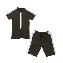 2 шт., мужской спортивный костюм, спортивная рубашка+ шорты, для упражнений, бега, спорта, фитнеса, спортивный костюм, набор, Повседневный, для улицы, для бега, для занятий спортом, тренировочный костюм