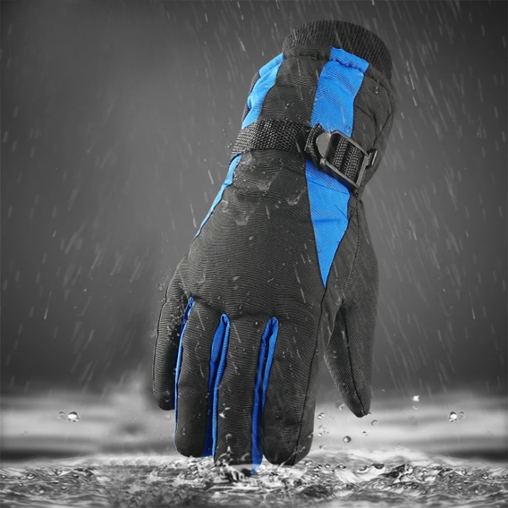 [AETRENDS] Men's Waterproof Ski Gloves Winter Sport Snow Boarding Windproof Warm Gloves O-0027