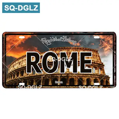 AZOLID Plaque En Métal Pour Décoration Murale De Café, Bar, Pub, Maison 14 X 20 Cm