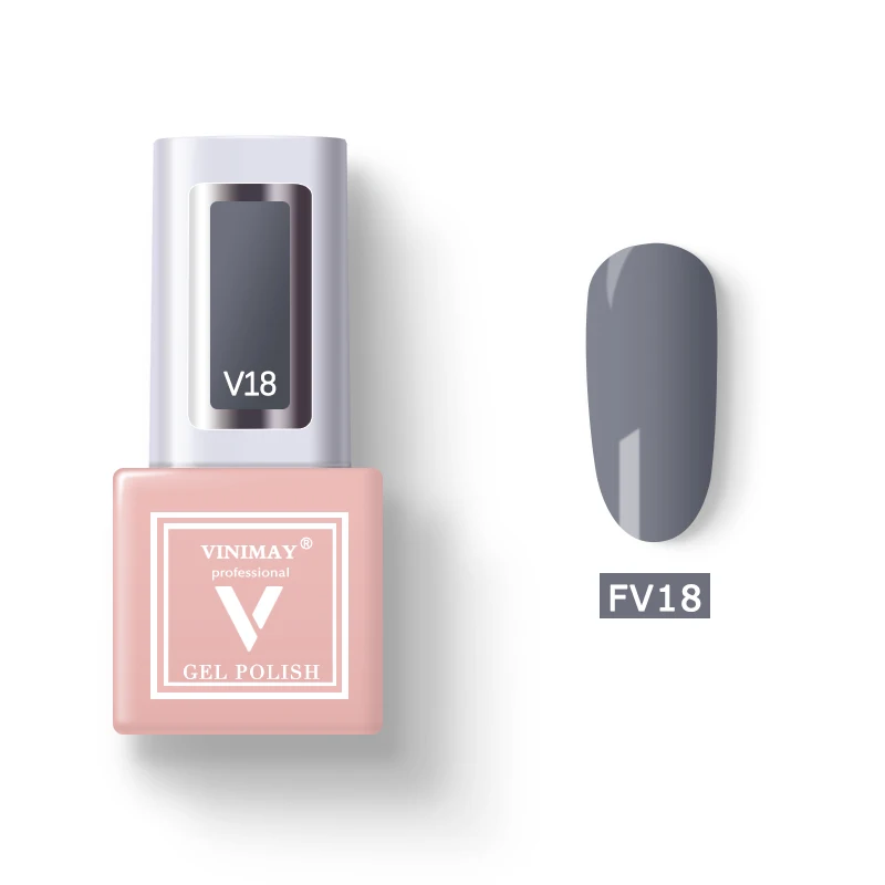 VINIMAY 60 Цветной Гель-лак для ногтей vernis полуперманентный УФ-гель лак-праймер впитывающий Гель-лак для ногтей Полировочный Гель для маникюра - Цвет: FV18