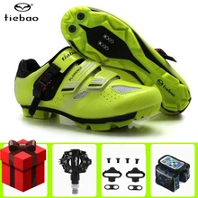 Tiebao cycling shoes sapatilha ciclismo mtb mountain bike shoes add SPD pedals cleat cycling sneakers bicycle self-locking shoes