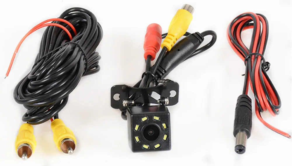 5 inch TFT LCD HD800*480 screen Car Monitor Mirror Reversing Parking Monitor with 2 video input, Rearview camera optional