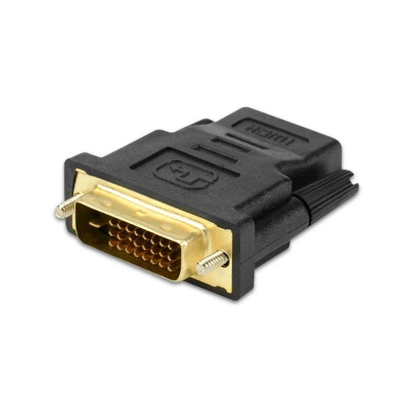 DVI 24+ 1 штекер в HDMI Женский адаптер конвертер позолоченный DVI 24+ 1 в HDMI конвертер 1080P для ПК PS3 проектор HDTV