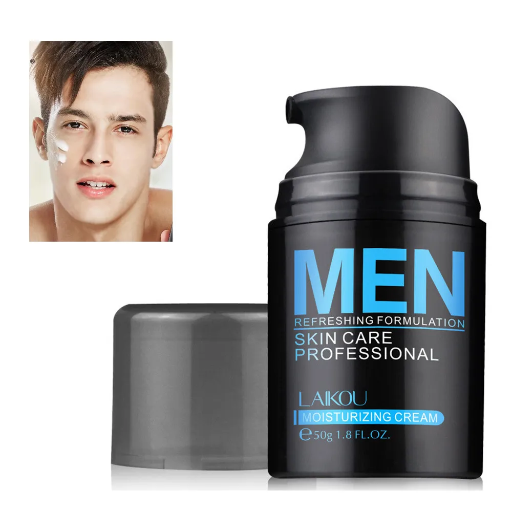 LAIKOU Men's Cream 50ml Deep Ocean Moisturizing Cream multi-effect Nourishing Repair Oil Control Facial Cream Treatment Acne afbeelding