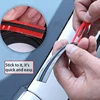 2Meter Car Window Sealant Rubber Sticker Sunroof Triangular Window Sealed Strip Seal Trim for Auto Vehicle Front Rear Windshield 4