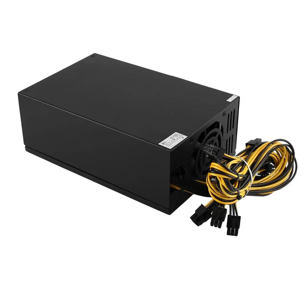 

Professional 1800W Vehicle Server Power Supply Miner Mining Dedicated Power Supply 6Pin For BTB Ant S5 S7 S9 A6 A7 L3 R4