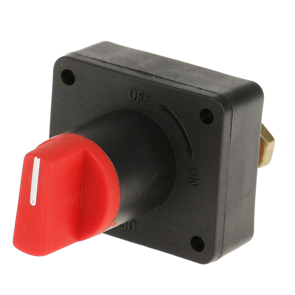 Battery Disconnect Switch Battery Isolator Master Switches Power Cut Off Switch for Marine Boat Car Vehicles