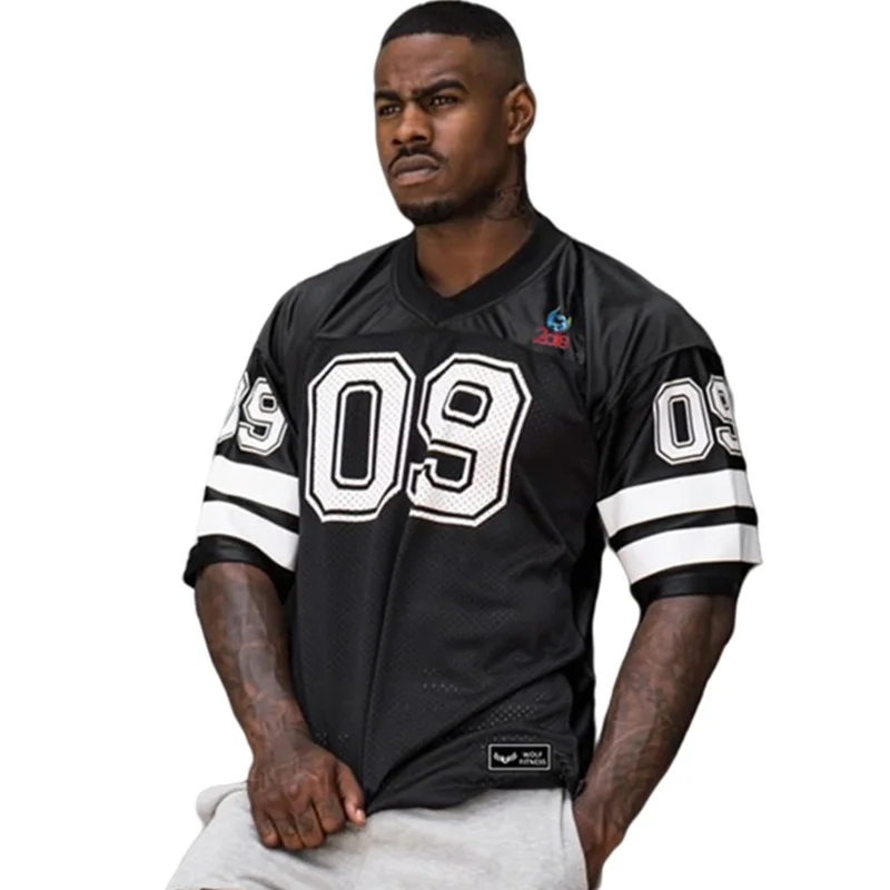 Men Casual Printing Short Sleeve Quick Drying T-Shirt Bodybuilding Elasticity Basketball Clothes Fitness Gym T Shirt Size M-XXXL | Мужская