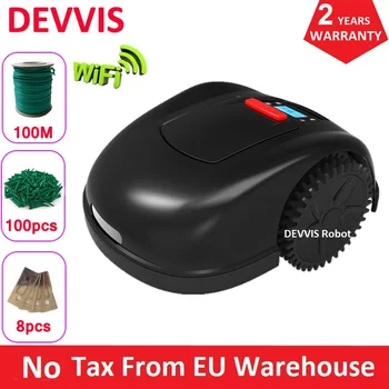 

Two Year Warranty Newest 5th Generation Robot Lawn Mower E1600T with 100m wire+100pcs pegs+8pcs blade