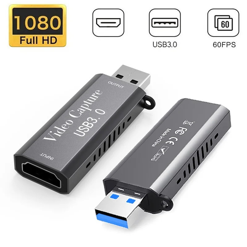 Карта видеозахвата 4K USB 3 0 HDMI для PS4 игр DVD видеокамер | Компьютеры и офис