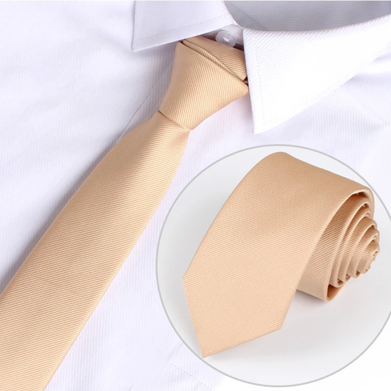 Hi-Tie 6 см тонкие галстуки для мужчин модные однотонные тонкие галстуки для мужчин аксессуары 21 стиль тканые повседневные Галстуки для мужчин