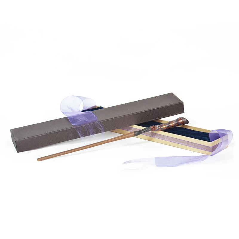 17 видов волшебной палочки s Potter Косплей Sirius Гермиона Dumbuliduo волшебная палочка высокое качество с подарочной коробкой упаковка - Цвет: Qiaozi
