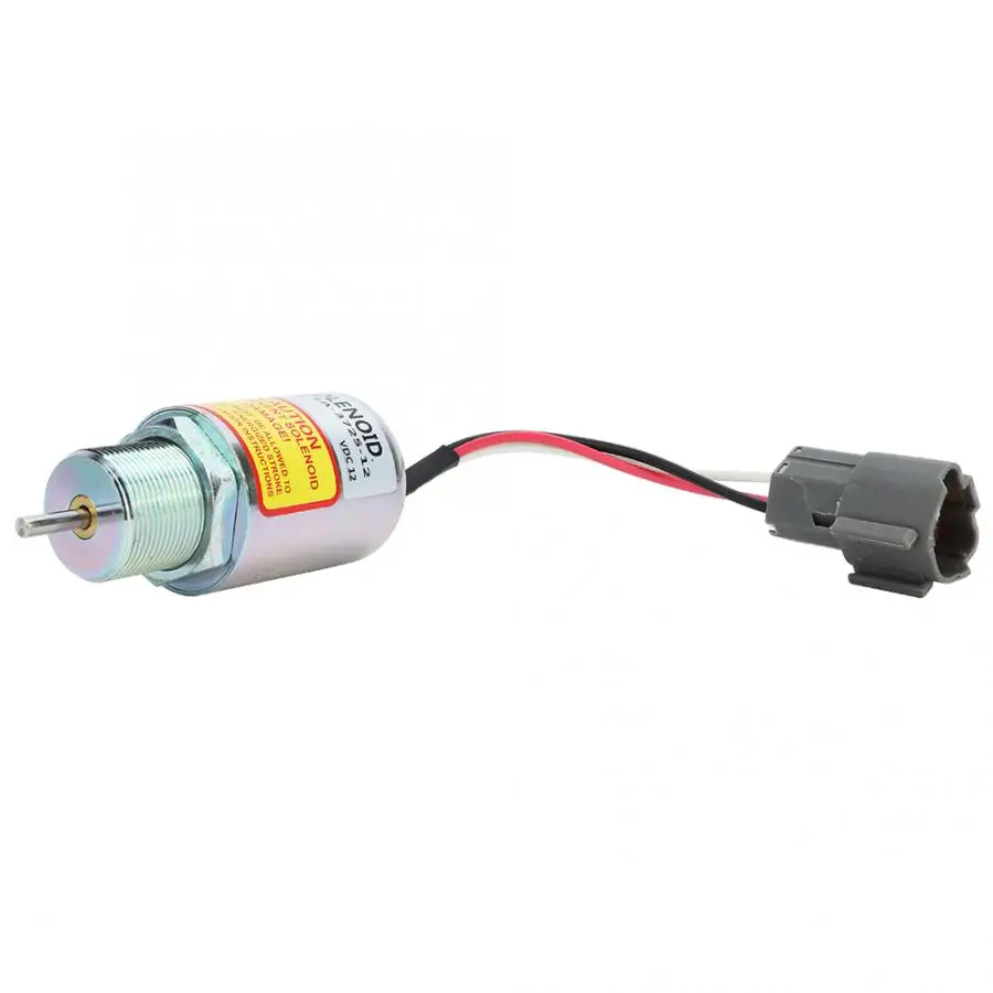 12V Сталь Корпус выключенным двигателем Соленоидный клапан выключения Замена Комплект SA-3725-12