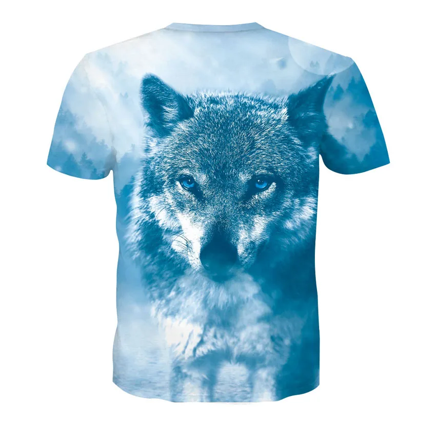 D-126-凯诚T恤短袖模板-后