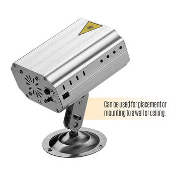 

Mini Stage Light Multi Pattern Projector LED Lighting with Remote Control for Bar Club Party Live Performance