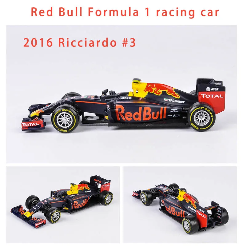 Bburago, 1/43, 1:43,, Red Bull, Daniel Ricciardo No3, F1, Формула 1, гоночный автомобиль, литая под давлением, модель, игрушка для детей, мальчиков и девочек