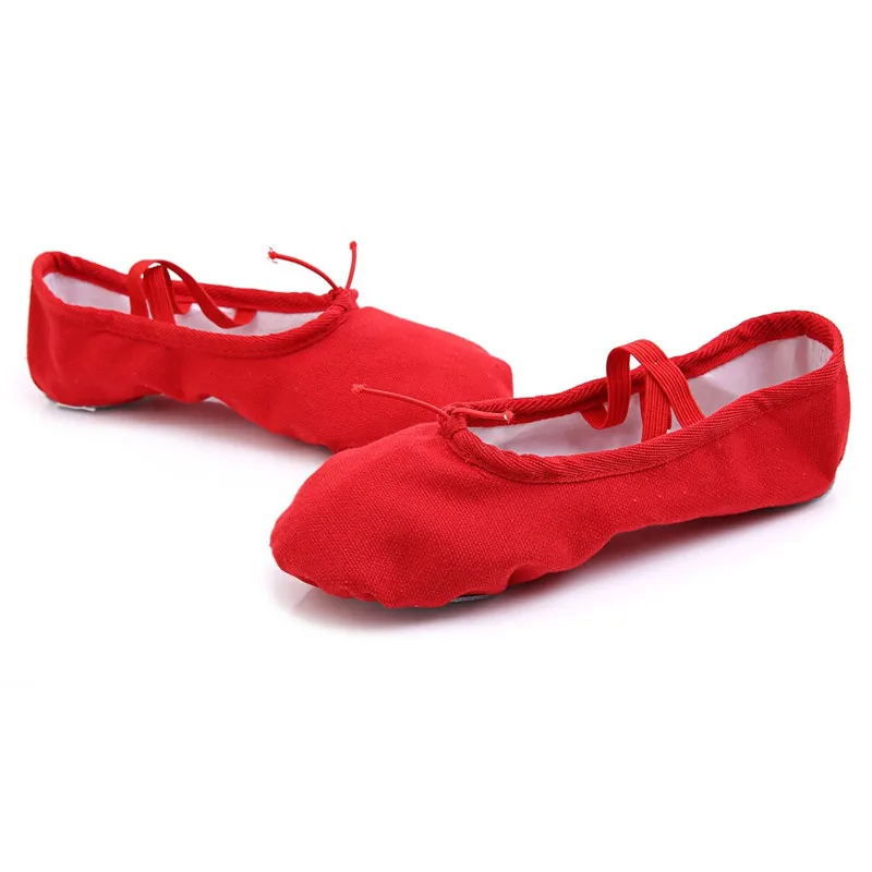 Women Dance Yoga Ballet Point Dance Shoes Fitness Gymnastics Soft Bottom Dance Shoes #2g29 (16)