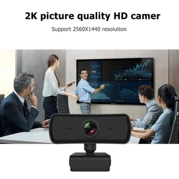 

Video Conference Live Streaming Web Camera with Microphone 1080P HD USB Webcam Widescreen Video Work Home Accessories