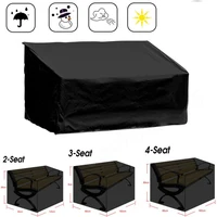 Waterproof Chair Cover, Garden Park Patio Outdoor Benches Furniture Sofa Rain and Dust Protector, 2 Seats, 3 Seats, 4 Seats 2