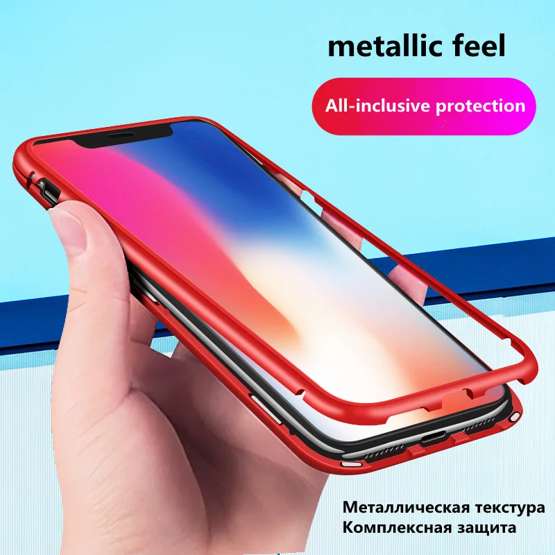Чехол для huawei nova 5i Магнитный адсорбционный металлический корпус для huawei nova 2i 3 3i 3e 4 4e 5 5i 5pro mate 20x5G p smr