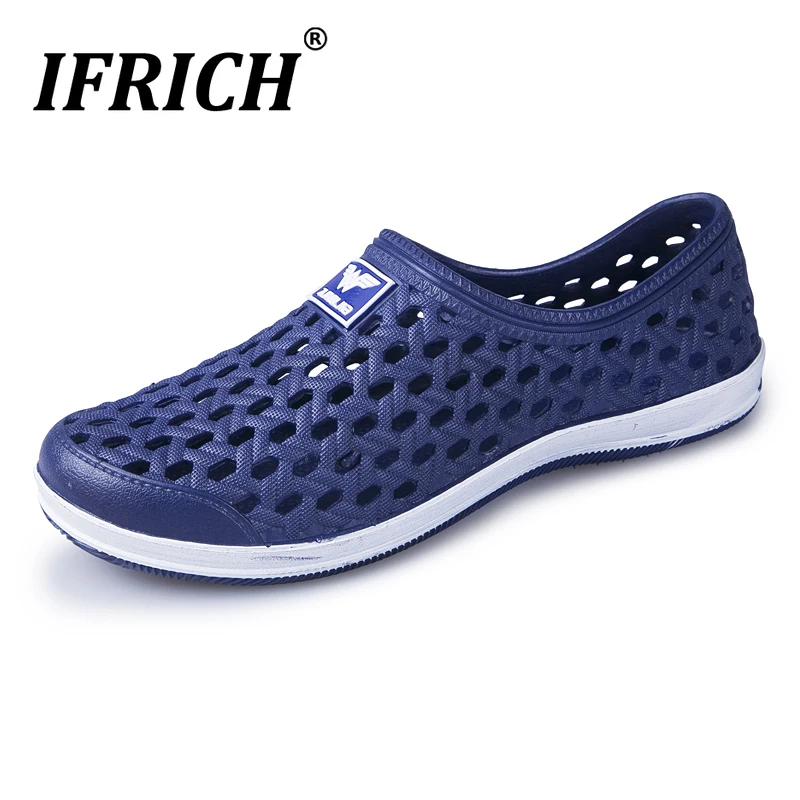 mens garden slip on shoes