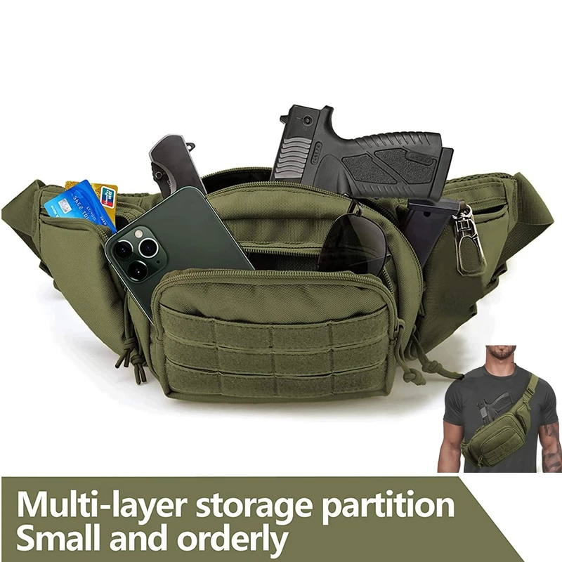 Tactical Gun Bag Military Shoulder Strap Bag Hunting Gun Holster Pouch  Pistol Holder Case for Handgun Airsoft Adjustable Pack - AliExpress