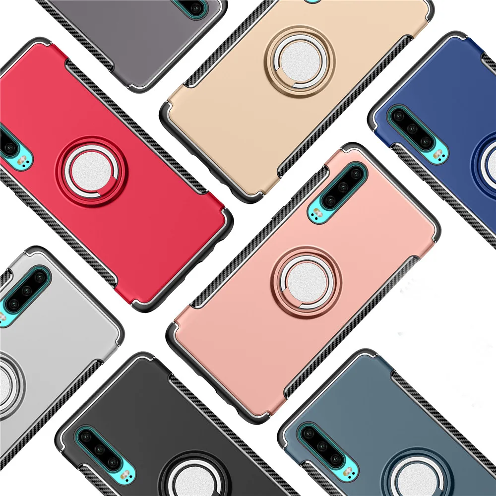 Для Huawei P40 P40pro P40lite Nova6 SE чехол Nova 7i Гибридный Силиконовый бронированный