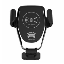10 Вт автомобильное беспроводное зарядное устройство автоматический зажим быстрая Беспроводная зарядка автомобильный держатель телефона для iPhone Xs Xr samsung bluetooth-гарнитура для смартфона