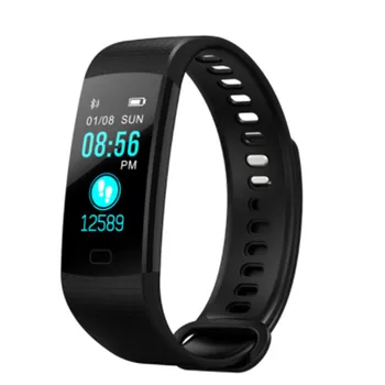 

Smart Band Heart Rate Blood Pressure Monitor High Brightness Colorful Screen Smart Bracelet Wristband Notification