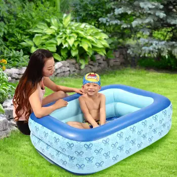 

Thick Inflatable Swimming Pool Bathing Inflatable Pool Summer Water Toys Party Supply for Baby Kids Adult