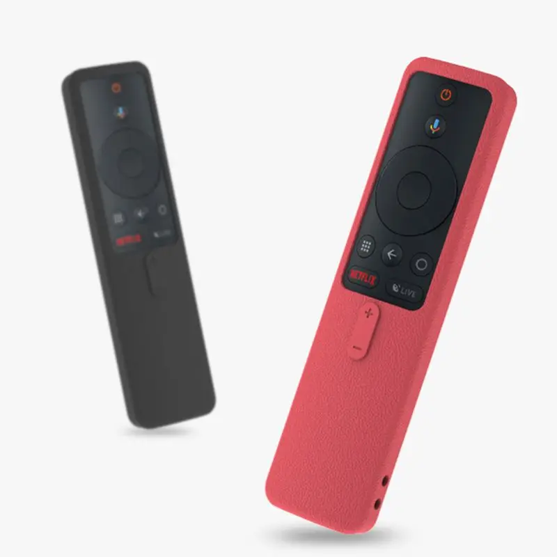 

Protective Cover Soft Silicone Skin Remote Control Case Anti-Slip Shockproof Replacement for Xiaomi Mi Box S Controller LX9A