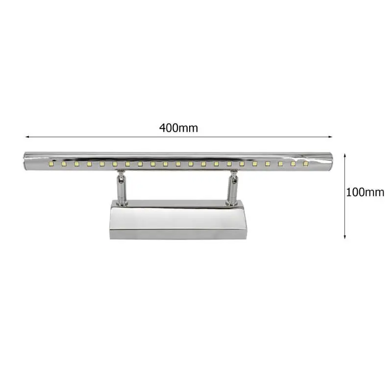 Stainless Steel LED Mirror Cabinet Light 8W 85-240V for Bedroom Home Supply Makeup Vanity Lights Bedroom Household Supplies