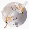 Chinese Style Patches for Clothing Embroidery Applique Sew on Red-crowned Crane Birds Decor DIY Embroidered Stickers for Clothes ► Photo 3/6
