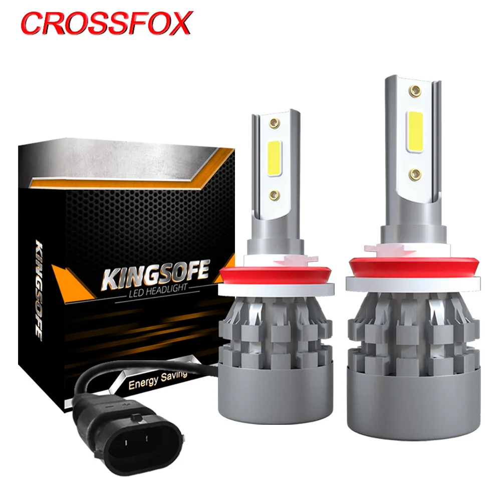 CROSSFOX HB3 9005 светодиодный ная лампа H4 H7 9006 HB4 H8 H9 H11 Лампа H1 Автомобильные