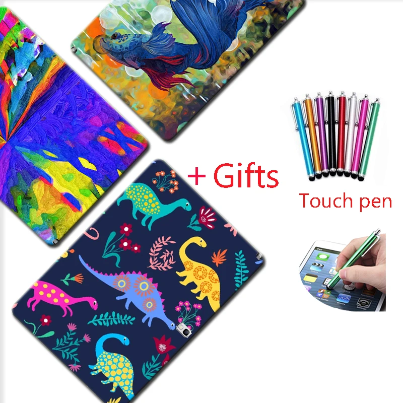 Окрашенный чехол для планшета samsung Galaxy Tab A 3 4 9 7 10 1 T550 T555 SM T530 T531 GT P5200 P5210